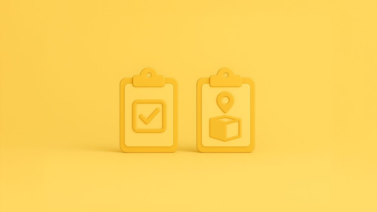 What’s the difference between a purchase order and a delivery note