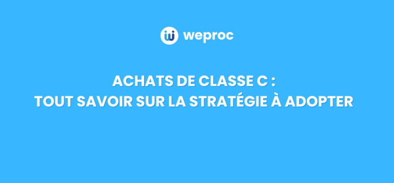 Achats De Classe C : Définition Et Stratégie à Adopter