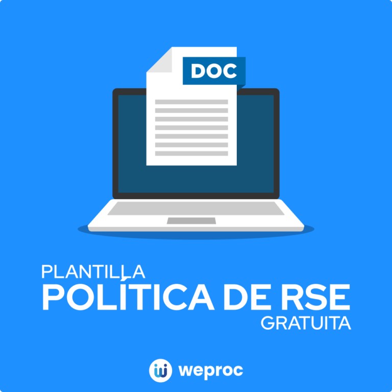 Plantilla de política de RSE para descargar