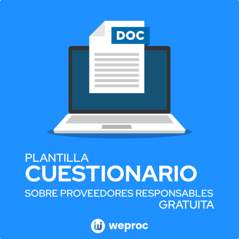 plantilla de cuestionario para proveedores responsables