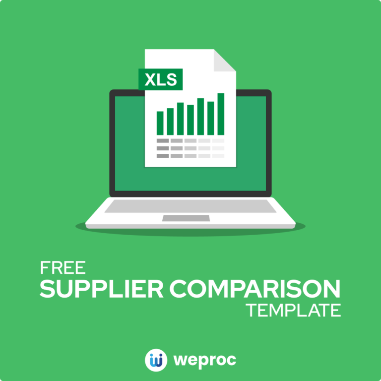free supplier comparison template