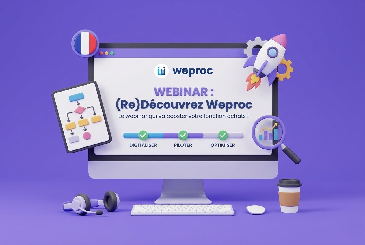 🚀 (Re)Découvrez Weproc – Le webinar qui va booster votre fonction achats !
