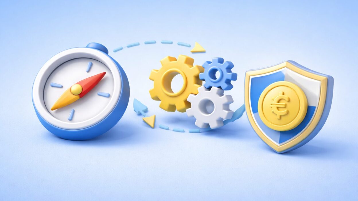 Illustration 3D de la cartographie des achats permettant de piloter la dépense et de contrôler les engagements financiers