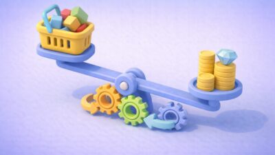 Illustration d’un levier de performance optimisant les achats et la création de valeur financière